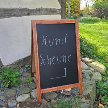 Preview: Kundenstopper Gehwegaufsteller für die Gastro