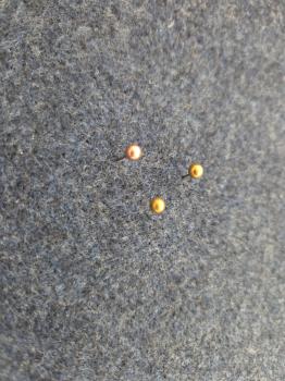 Pinnandeln an Filztafel
