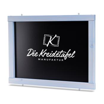 kreidetafel-holzrahmen-glockenblumenblau-70x50
