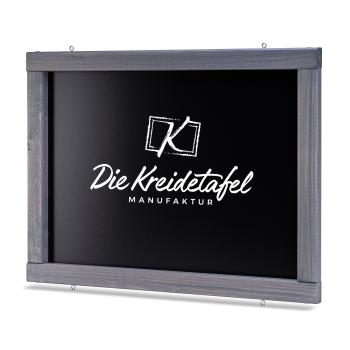 kreidetafel-holzrahmen-grau-100x50