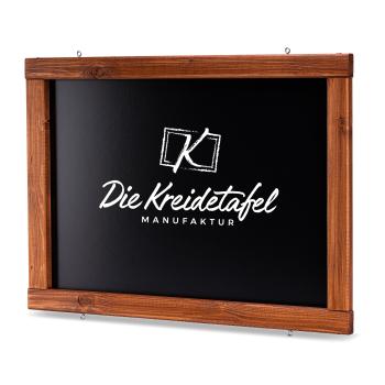 kreidetafel-holzrahmen-teak-140x60