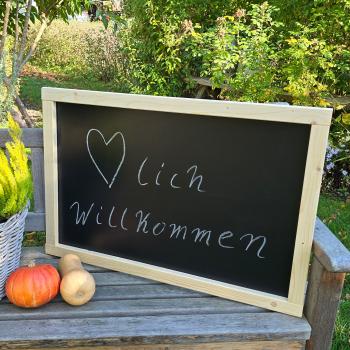 Preview: Wetterfeste Kreidetafel für die Gastronomie