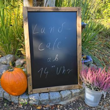 Große Wetterfeste Kreidetafel für die Gastronomie