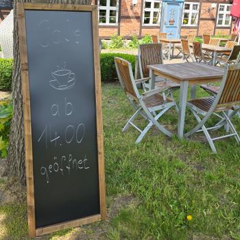 Große Wetterfeste Kreidetafel für die Gastronomie und Hotels