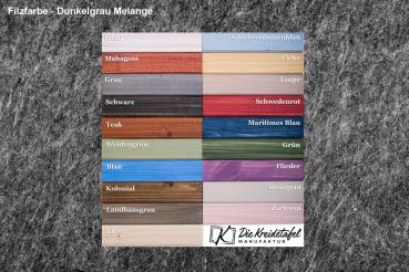 Filzfarbe-Dunkelgrau-Melange