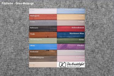 Filzfarbe-grau-melange