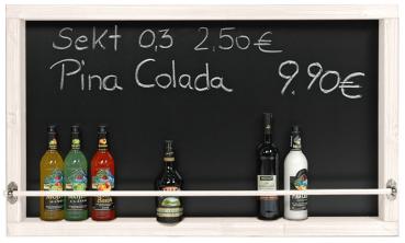 Weinregal als Kreidetafel online kaufen