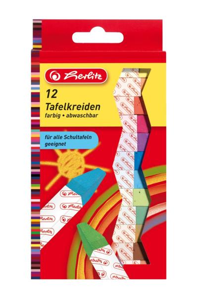 Tafelkreide Weiß/Bunt