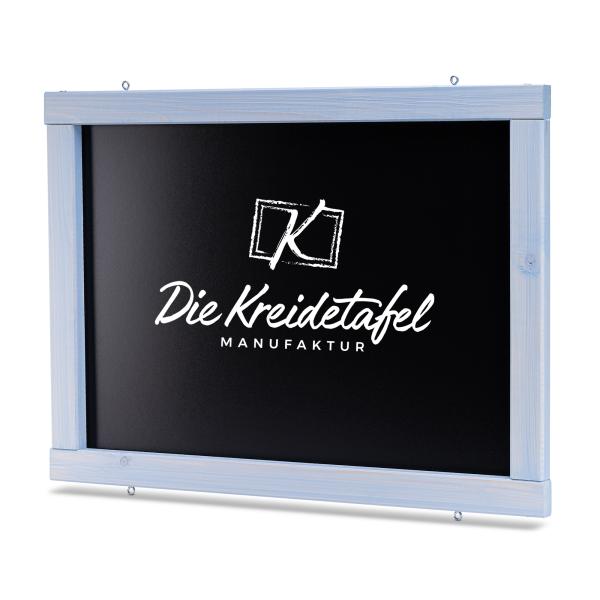 kreidetafel-holzrahmen-glockenblumenblau-70x50