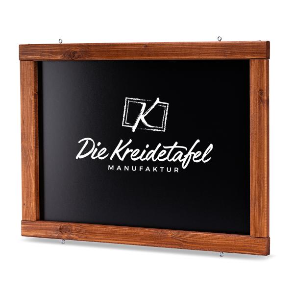 kreidetafel-holzrahmen-teak-140x60