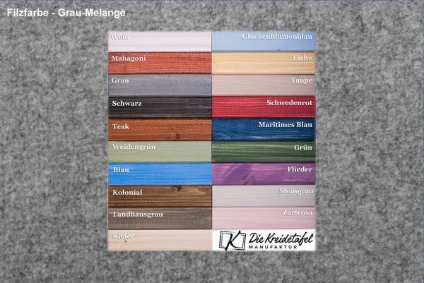 Filzfarbe-grau-melange