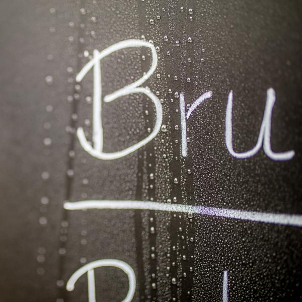 Kreidetafel wetterfest ohne Rahmen